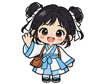 手を振る動くスタンプ